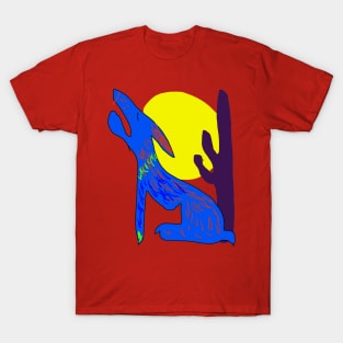 Blue Coyote T-Shirt